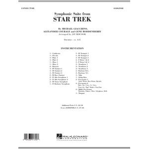 Symphonic Suite aus Star Trek - Partitur