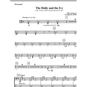 Holly And Ivy - Percussion