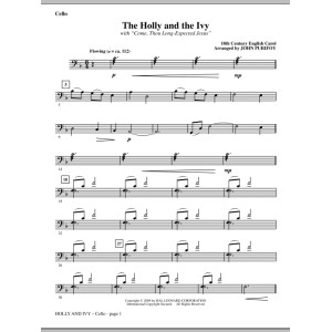 Holly And Ivy - Cello