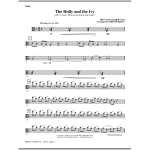 Holly And Ivy - Viola