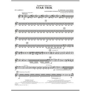 Symphonic Suite from Star Trek - Bb Clarinet 3