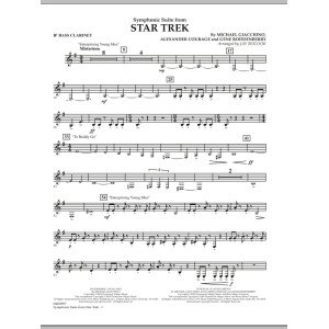 Symphonic Suite from Star Trek - Bb Bass Clarinet