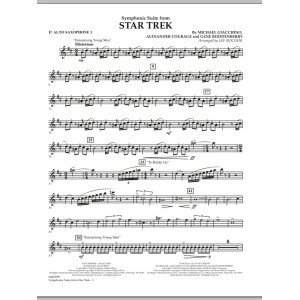 Symphonic Suite from Star Trek - Eb Alto Saxophone 1