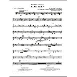 Symphonic Suite from Star Trek - Eb Alto Saxophone 2