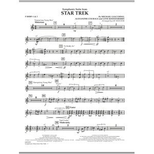 Symphonic Suite from Star Trek - F Horn 1 & 2
