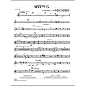 Symphonic Suite from Star Trek - F Horn 3 & 4