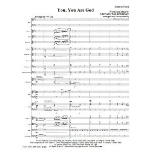 You, You Are God - Full Score