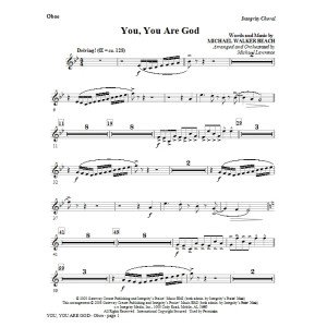 You, You Are God - Oboe