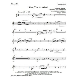 You, You Are God - Klarinette 1 & 2