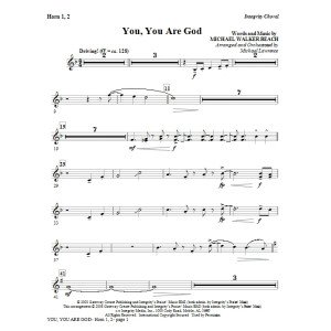 You, You Are God - Horn 1 & 2