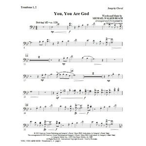 You, You Are God - Posaune 1 & 2