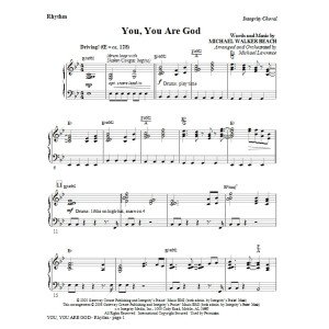 You, You Are God - Rhythm