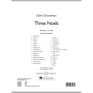 Three Noels - Conductor Score (Full Score)