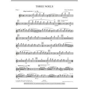 Three Noels - Flute 1