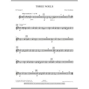 Three Noels - Bb Trompete 2