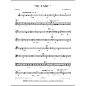 Three Noels - F Horn 1