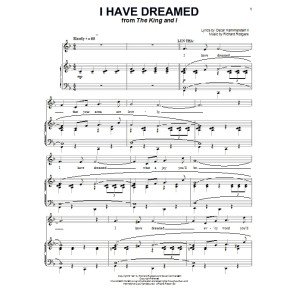 I Have Dreamed