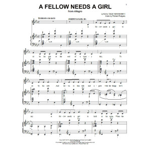 A Fellow Needs A Girl