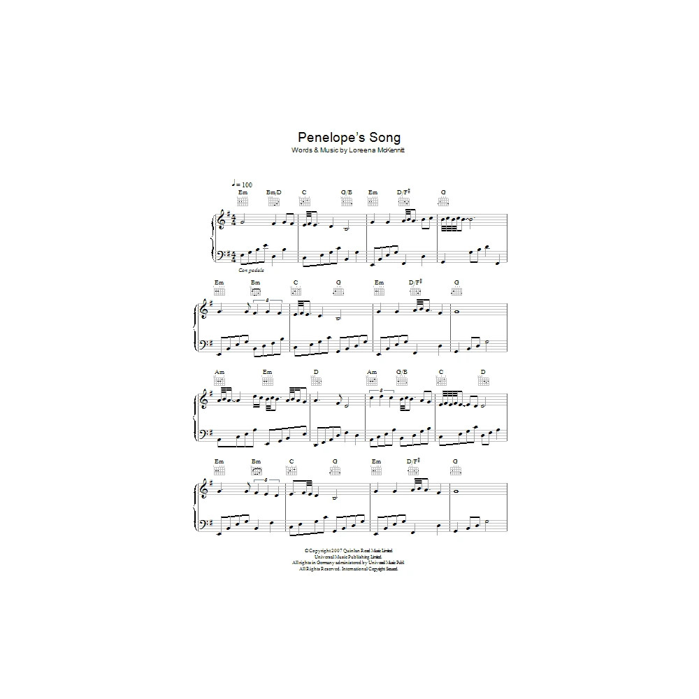 Penelope''s Song