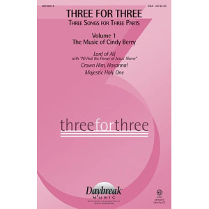 Three For Three - Three Songs For Three Parts - Volume 1