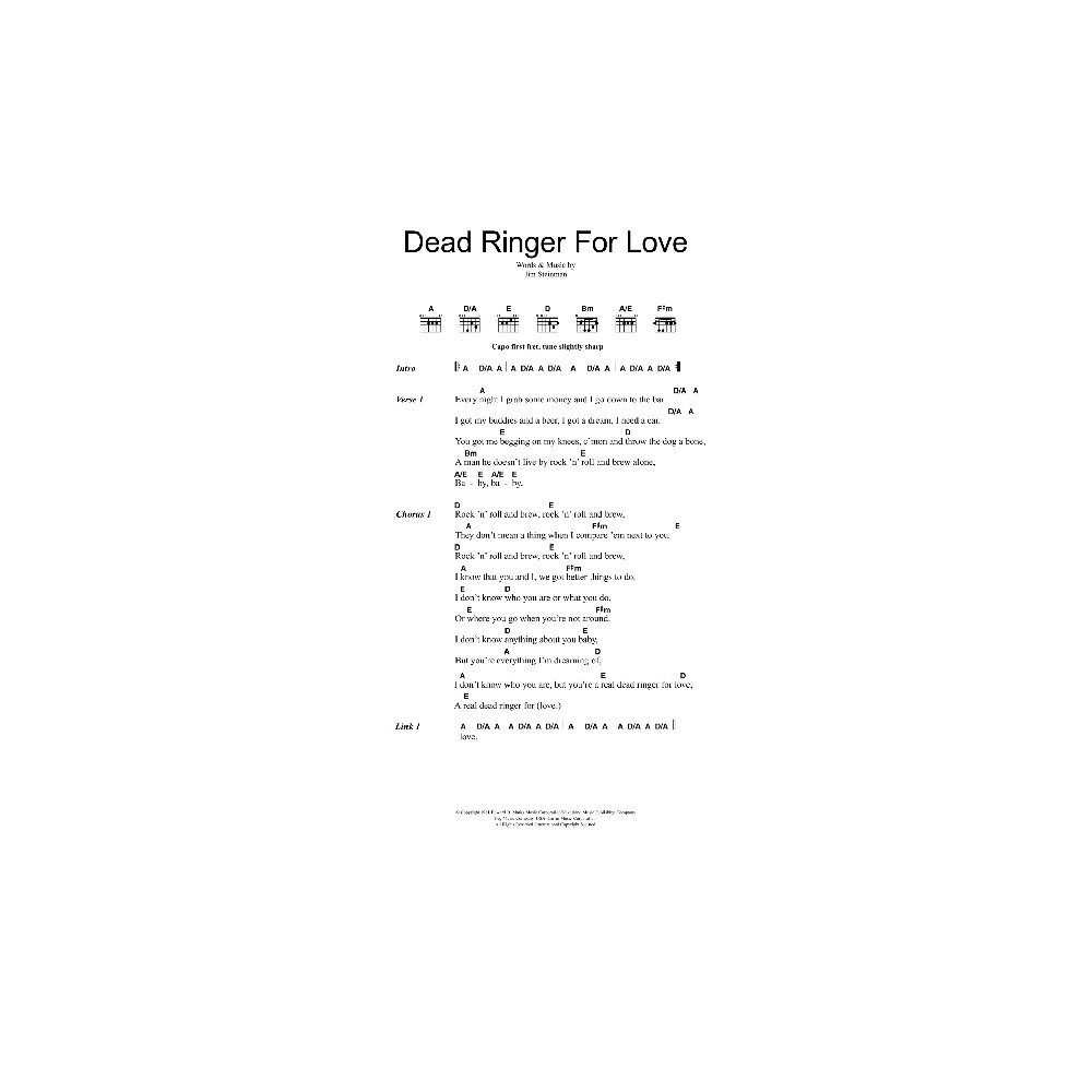Dead Ringer For Love