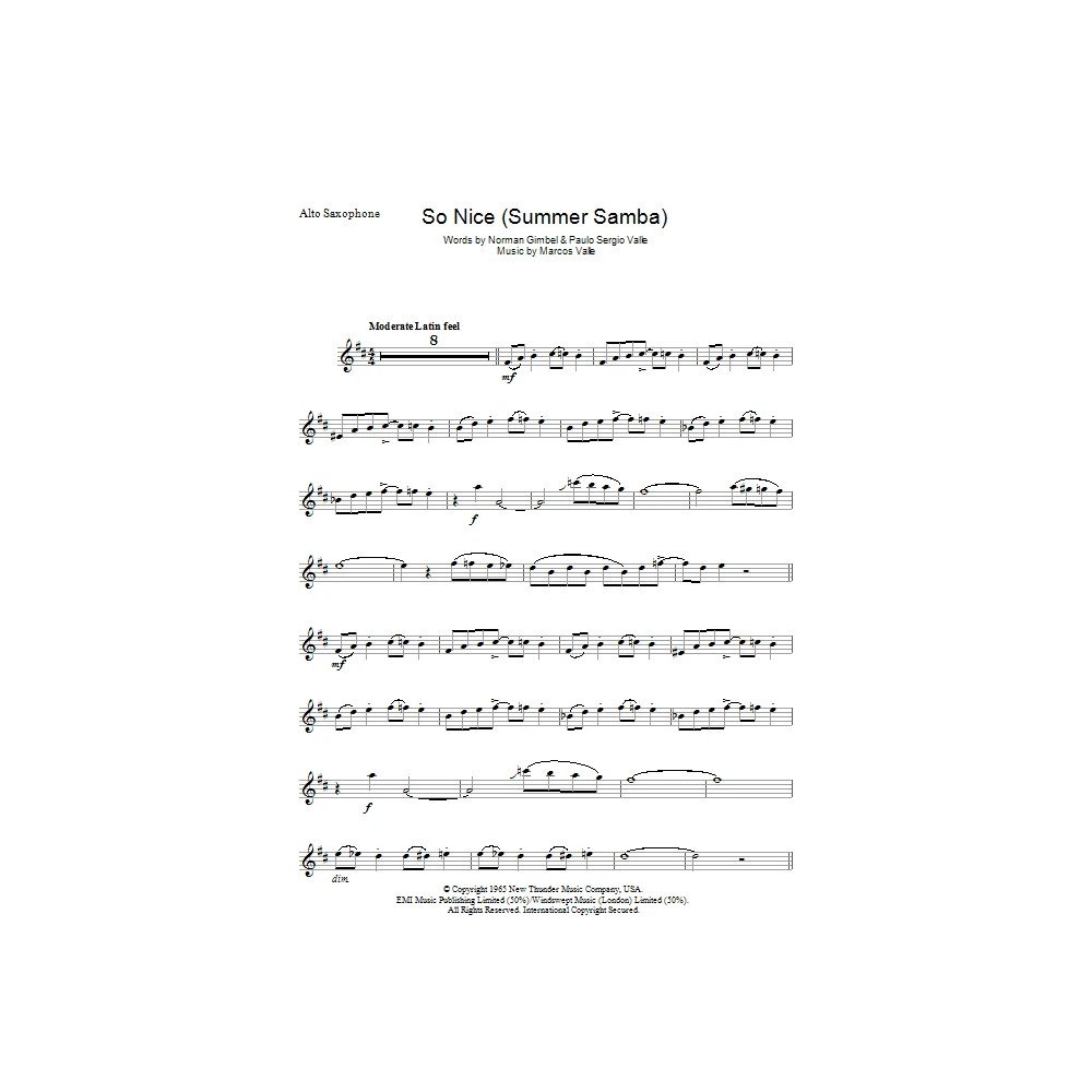 So Nice (Summer Samba)