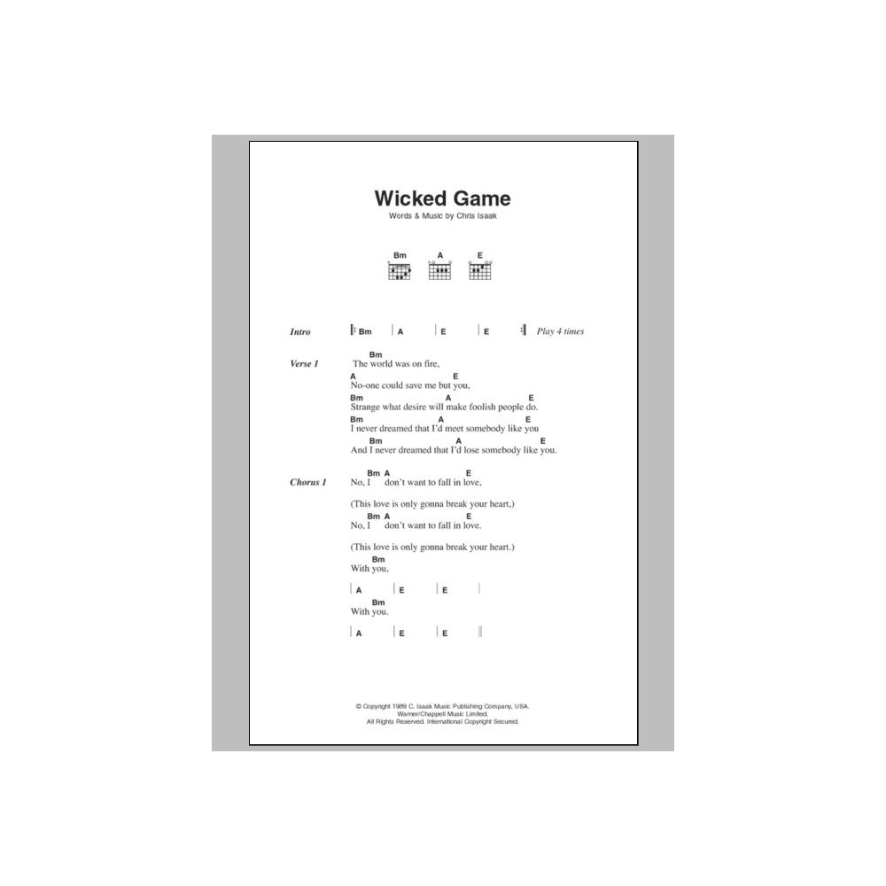 Wicked Game