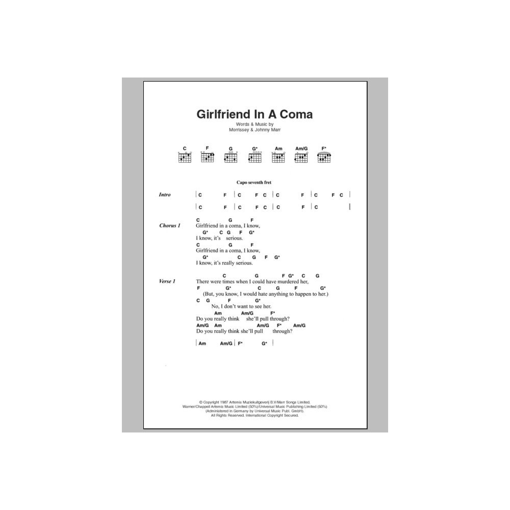 Girlfriend In A Coma