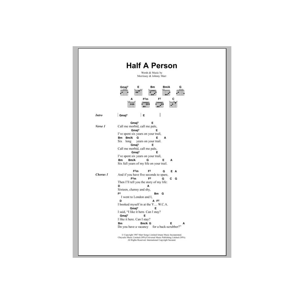 Half A Person
