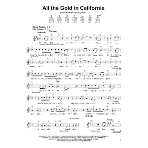 All The Gold In California