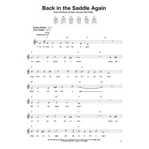 Back In The Saddle Again