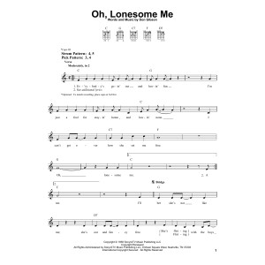 Oh, Lonesome Me
