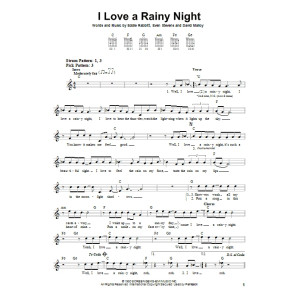 I Love A Rainy Night