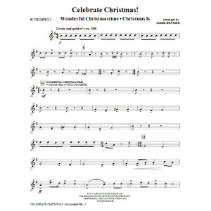 Celebrate Christmas! (Medley) - Bb Trumpet 2