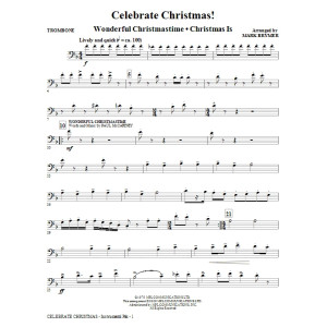 Celebrate Christmas! (Medley) - Trombone