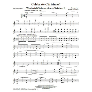Celebrate Christmas! (Medley) - Synthesizer