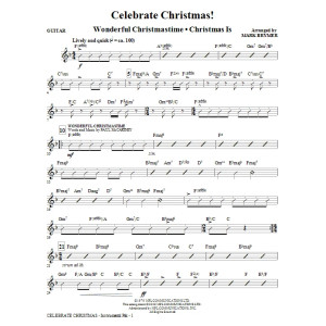 Celebrate Christmas! (Medley) - Guitar