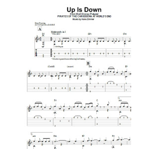 Up Is Down (from Pirates Of The Caribbean: At World's End)