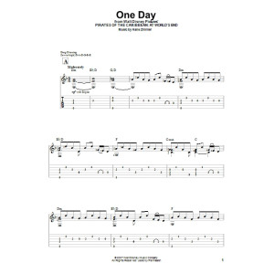 One Day (from Pirates Of The Caribbean: At World's End)
