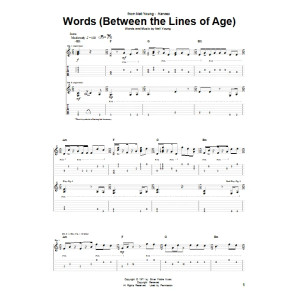Words (Between The Lines Of Age)