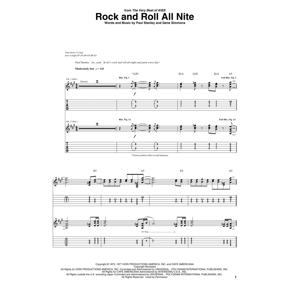 Rock And Roll All Nite