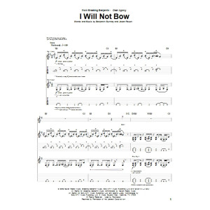 I Will Not Bow