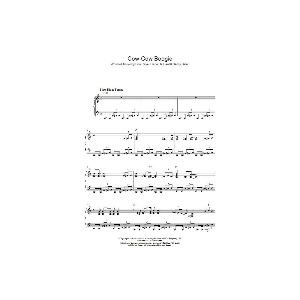 Cow-Cow Boogie