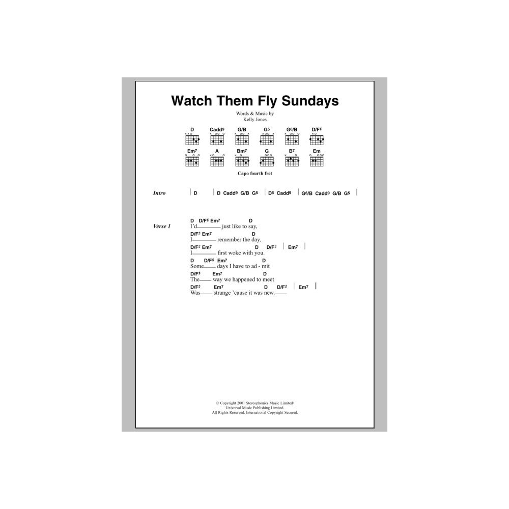 Watch Them Fly Sundays