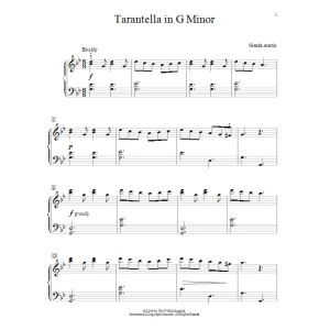 Tarantella In G Minor