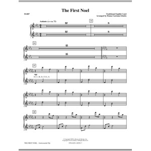 The First Noel - Harp