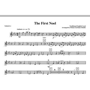 The First Noel - Violin 2