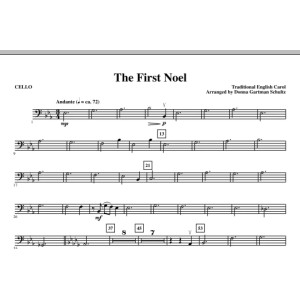 The First Noel - Cello