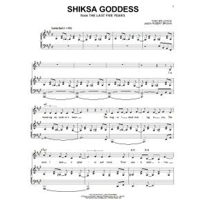 Shiksa Goddess (from The Last 5 Years)