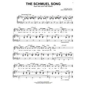 The Schmuel Song (from The Last 5 Years)